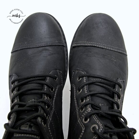 Joe’s Jeans Pop n Cap High Top Boots in Black Men Size 9.5 - Picture 10 of 14